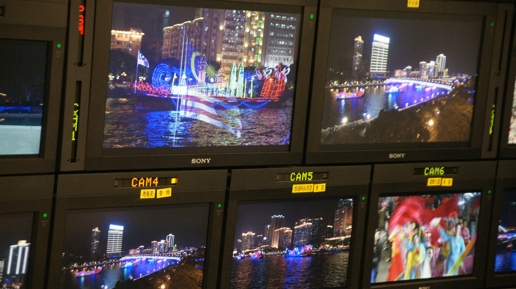 Guangzhou 2010 broadcast compound