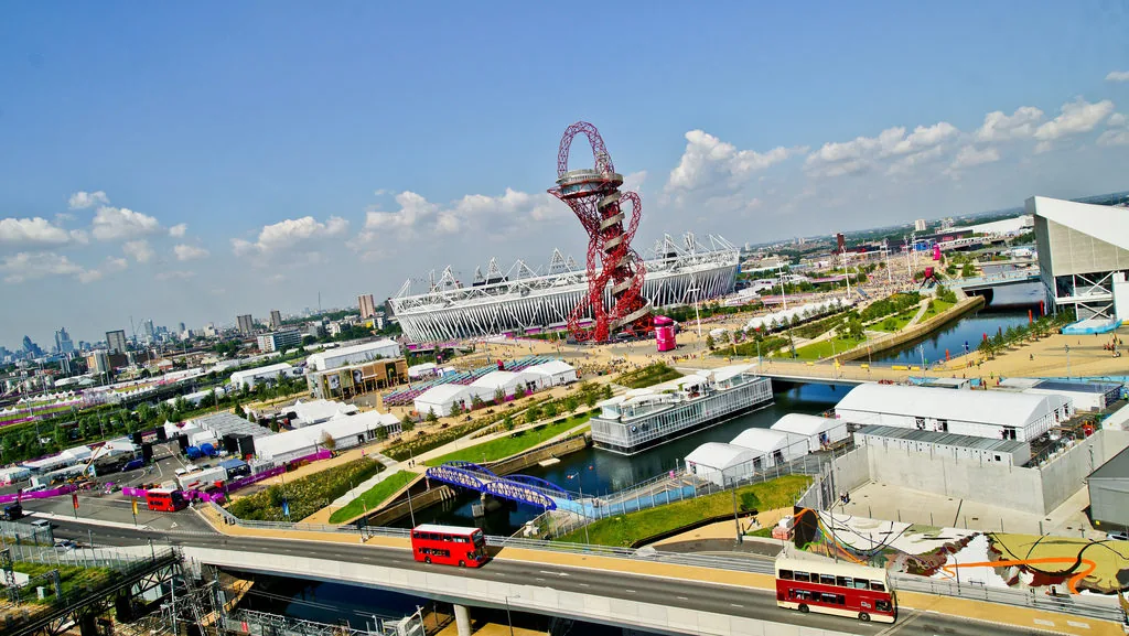 London 2012 Olympic Park view